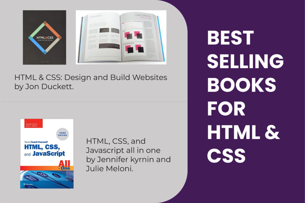 best selling books for html &css
